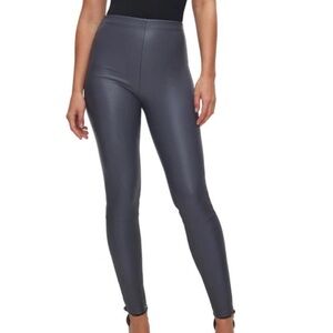 Good American Better Than‎ Leather Faux Leather Leggings.